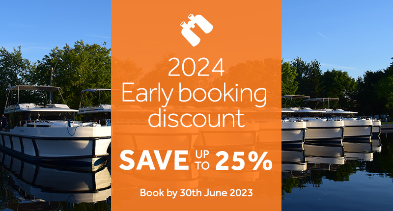 Early Booking Discount - save up to 25%
