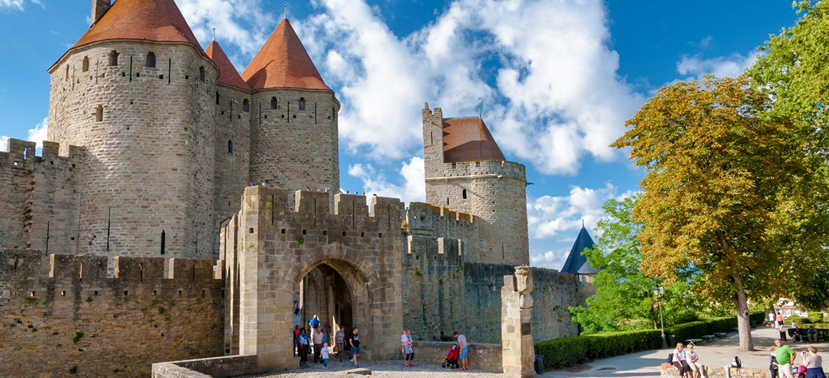 Narbonnaise Gate, La Cité de Carcassonne